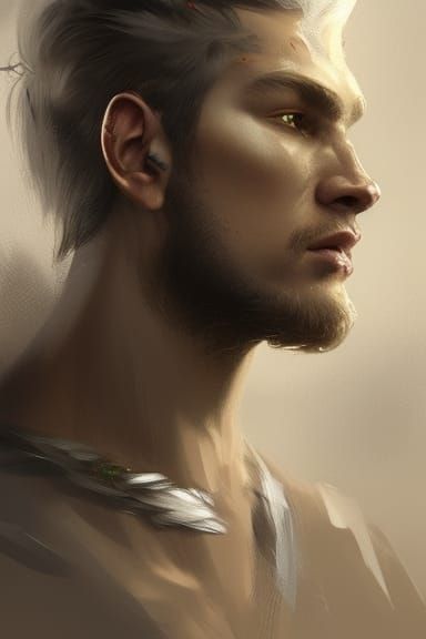 Portrait of a young man