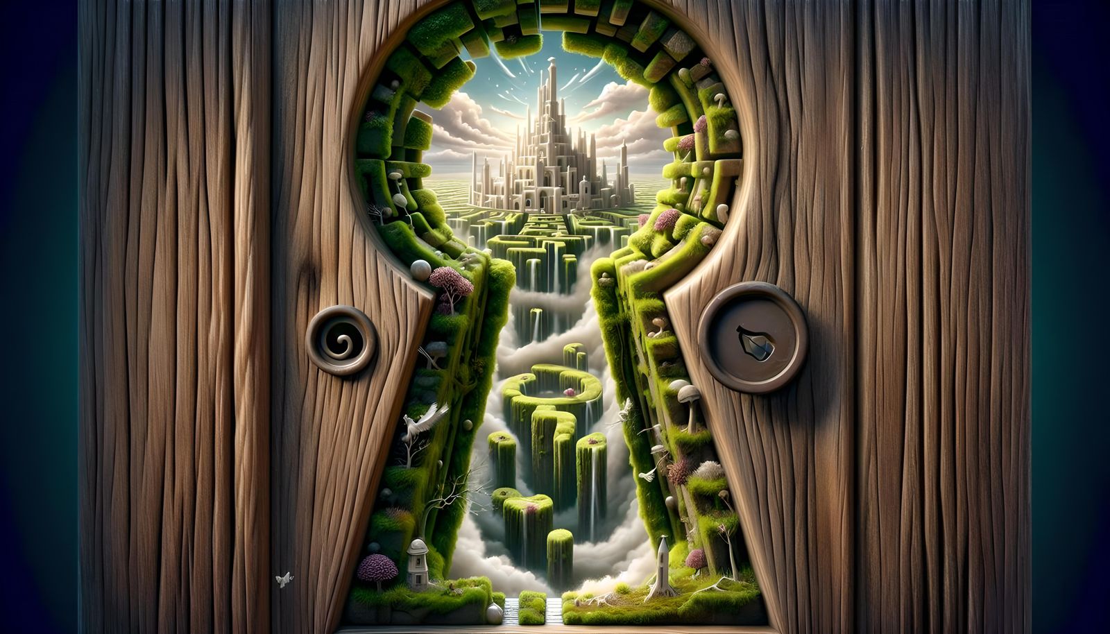 Peeking into a Keyhole World - The Labyrinth