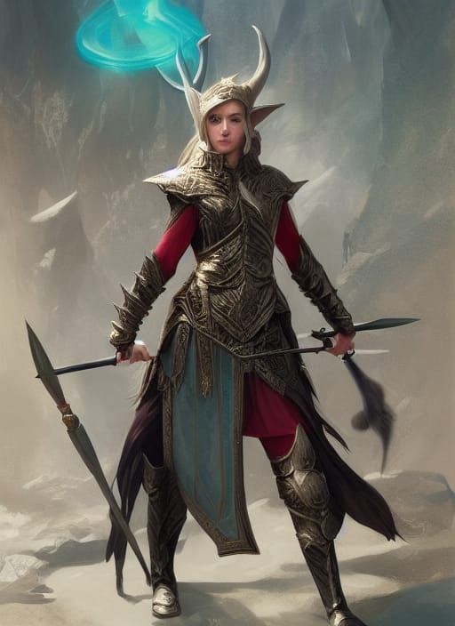 Elven Royal Archer - AI Generated Artwork - NightCafe Creator