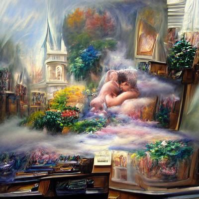 I want to paint all your anatomy and after that make love to...