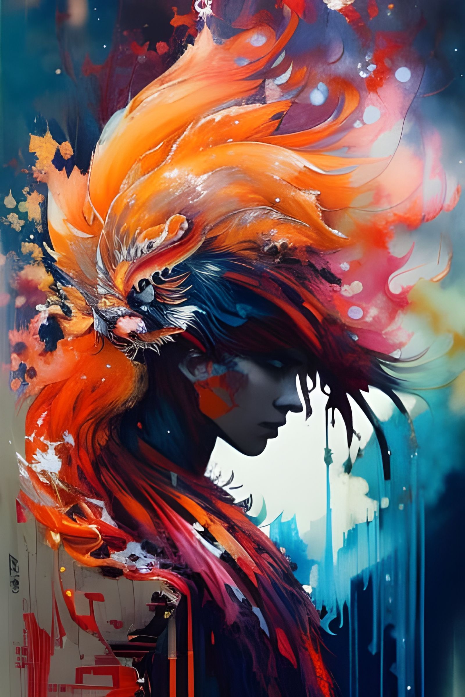 kitsune art