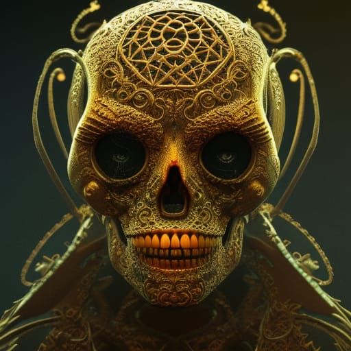 Ornate Skull.