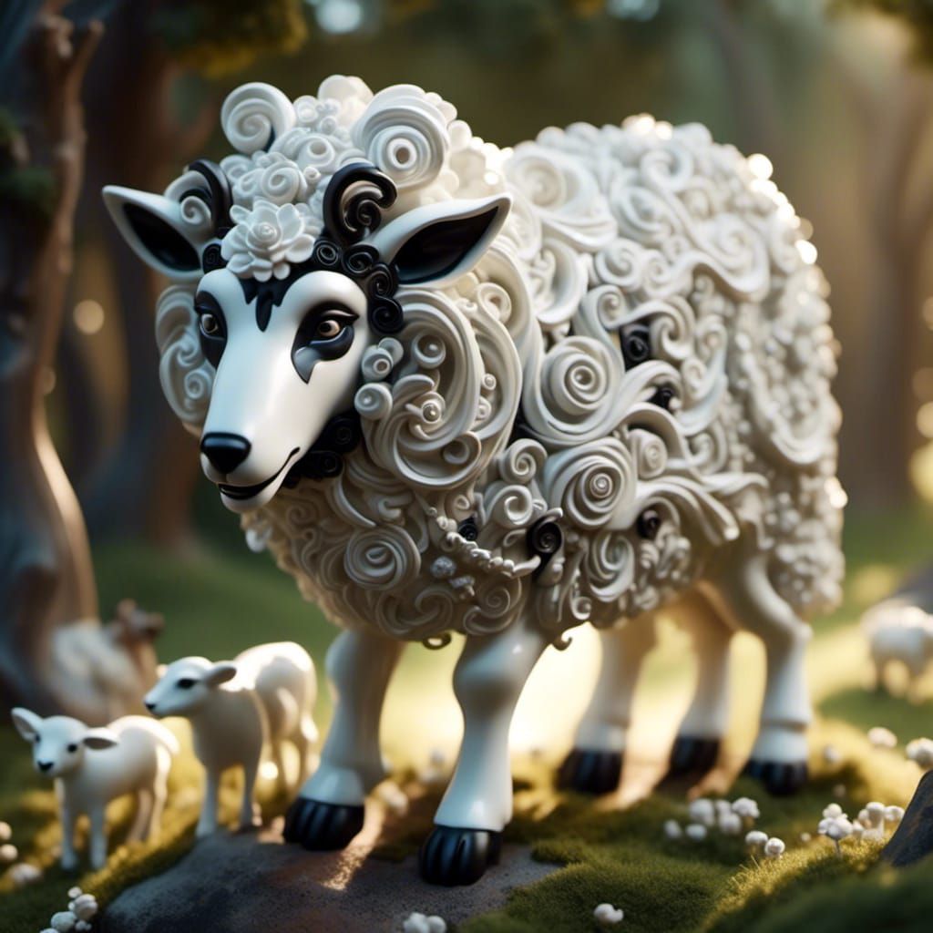 <lora:My Precious:1.0> wolf in sheep’s clothing 