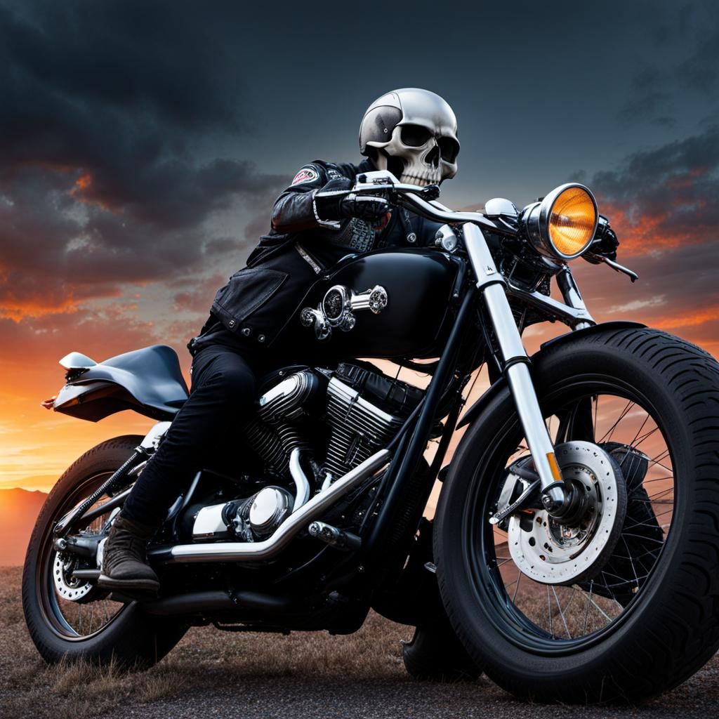 skull biker