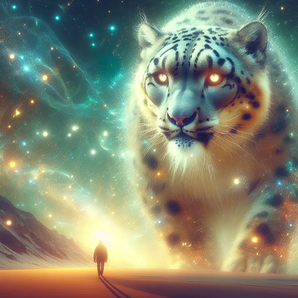 My Giant Snow Leopard