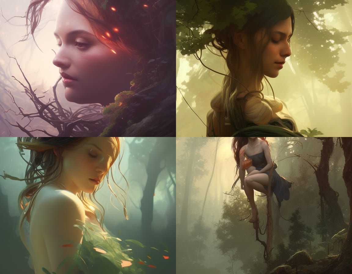 Ladies of the forest