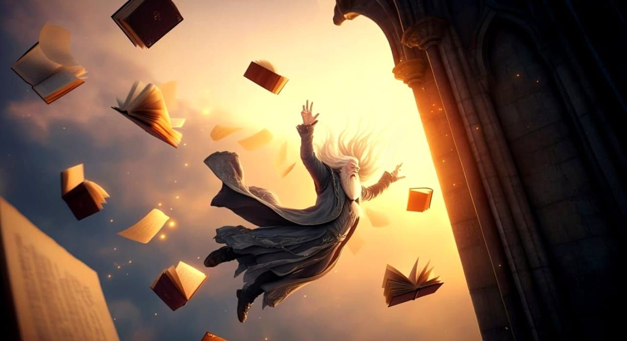 Harry Potter and the Half Blood Prince: Dumbledore falling