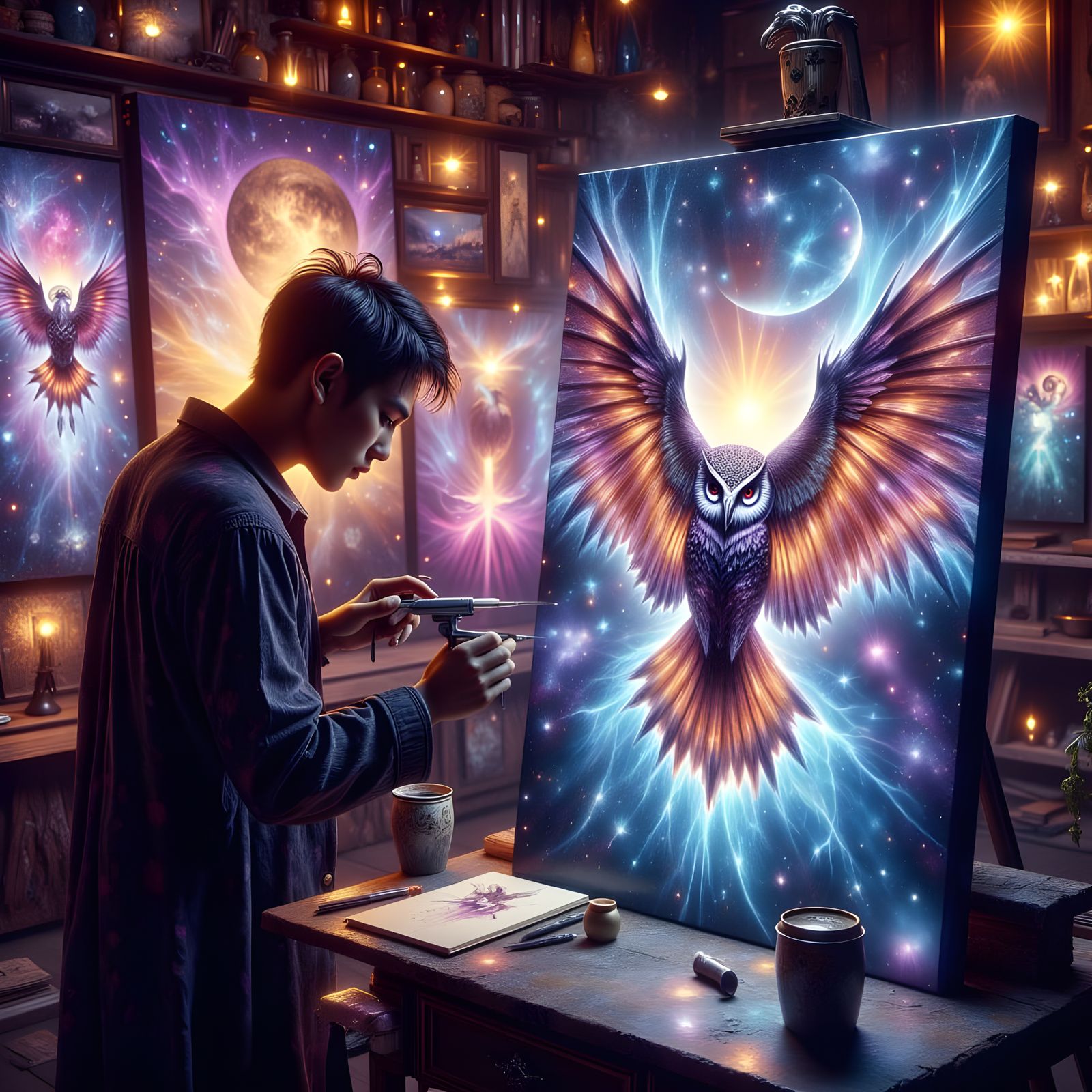 Fantasy thought  by @EB