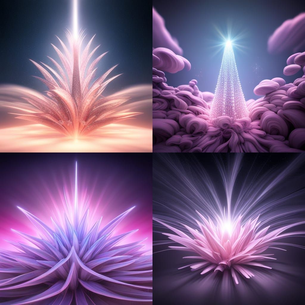 imploding flower