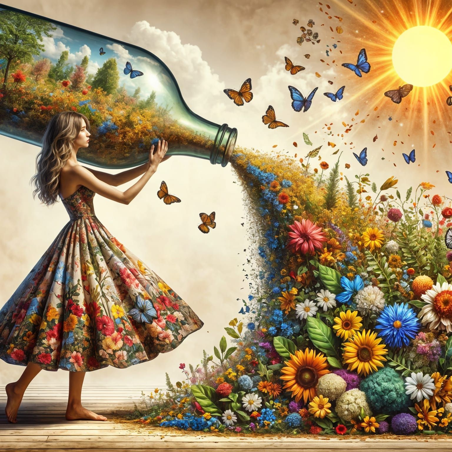 Making a Summer Day  by @EveCrowe