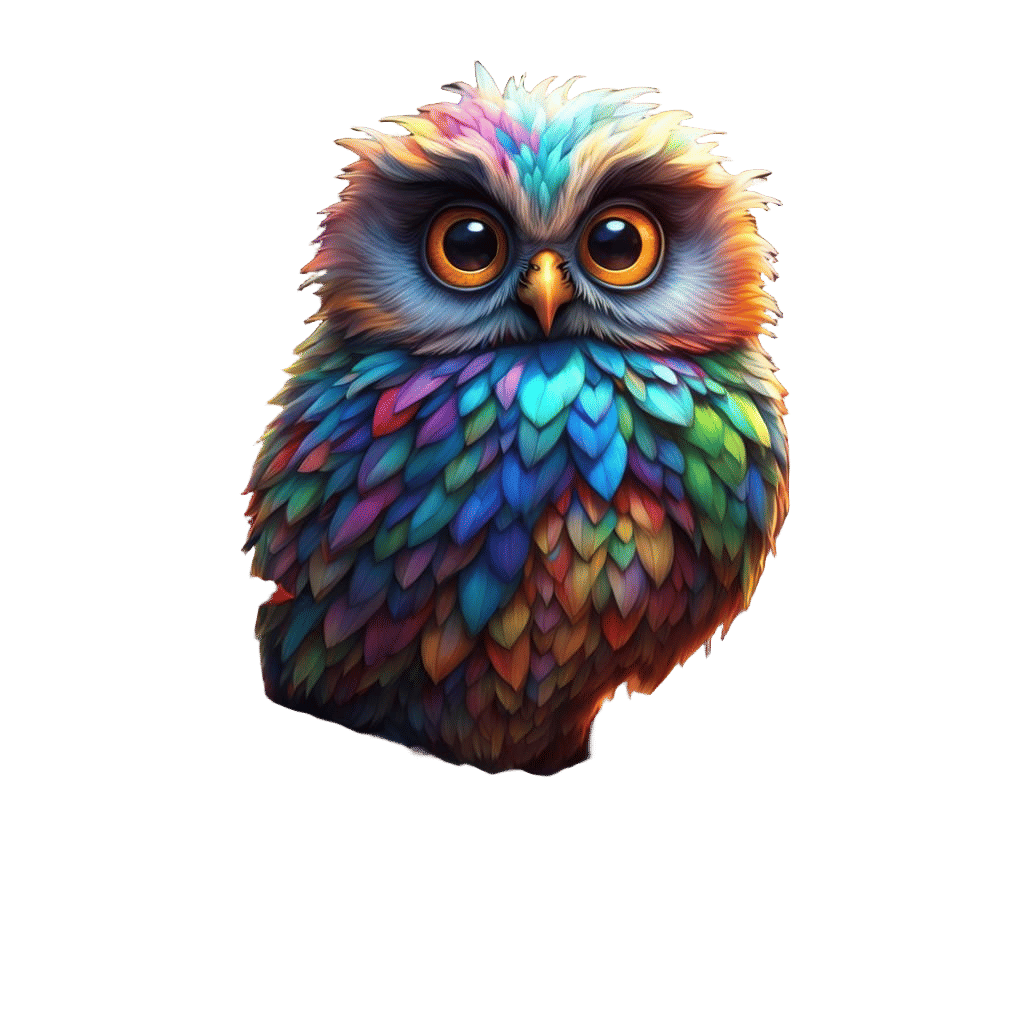 A colourful little fella