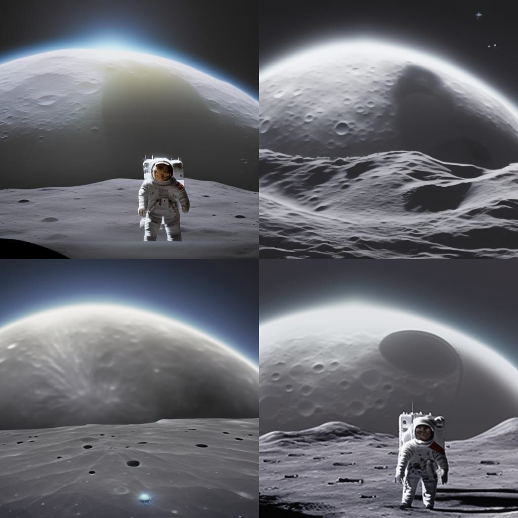 City on the moon