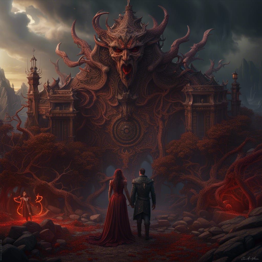 husband and wife are one satan