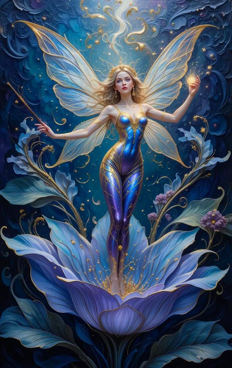 A beautiful little fairy