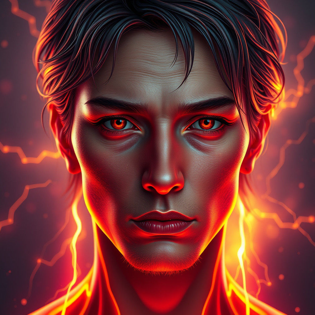 Hyper-Realistic Portrait in 8K with Volumetric Lighting