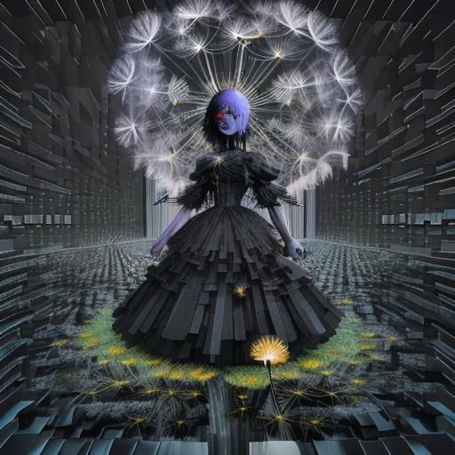 Entering the dandelion glitch