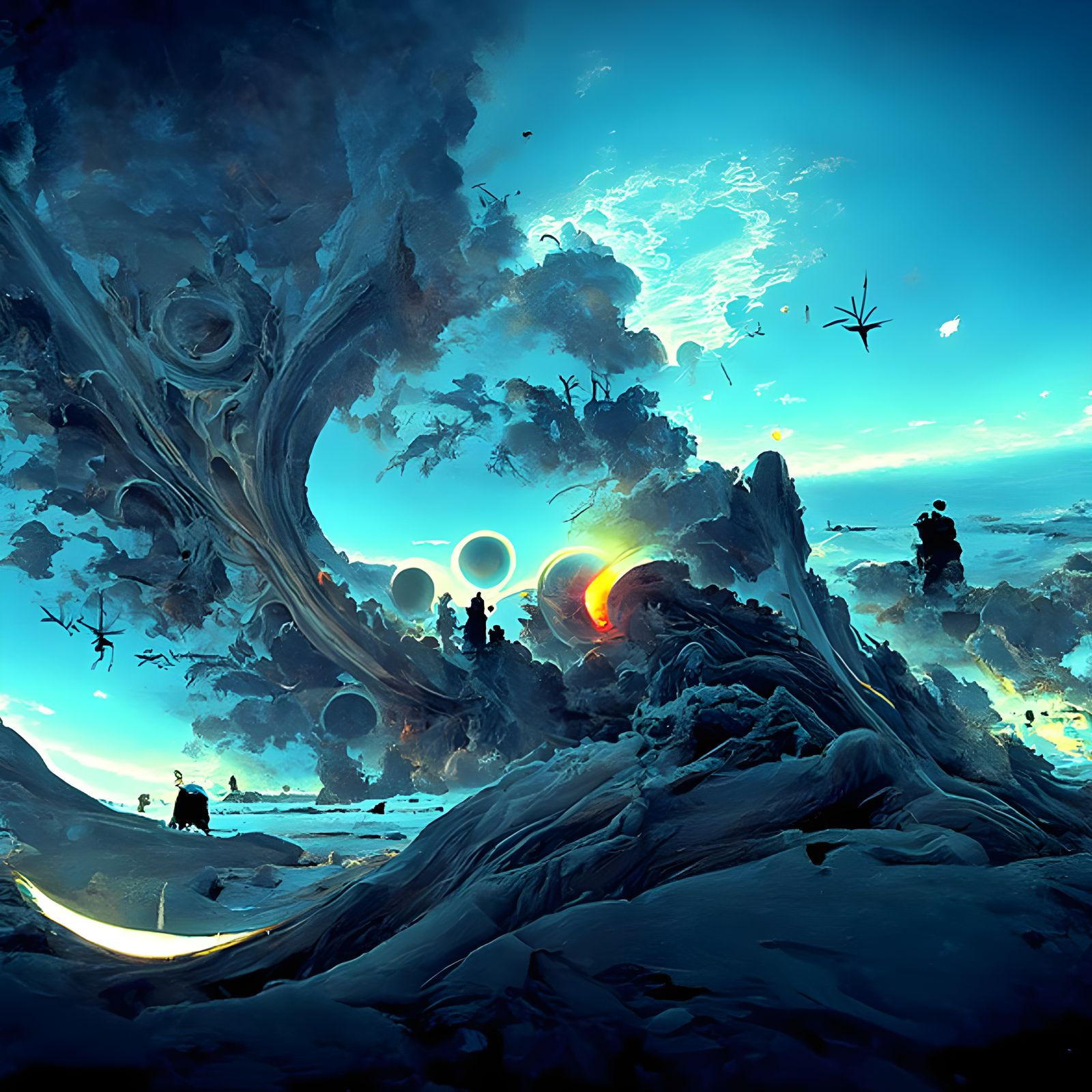 Blue sky