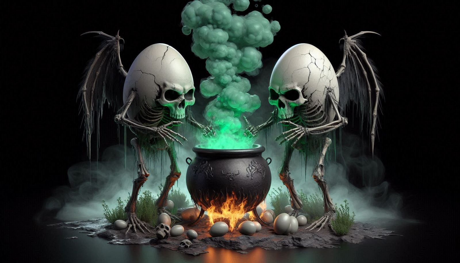 Cooking up some boiled eggs!