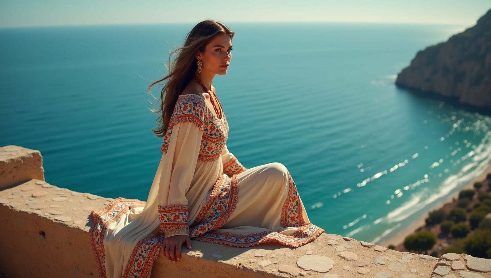 على شواطئ البحر الأبيض المتوسط