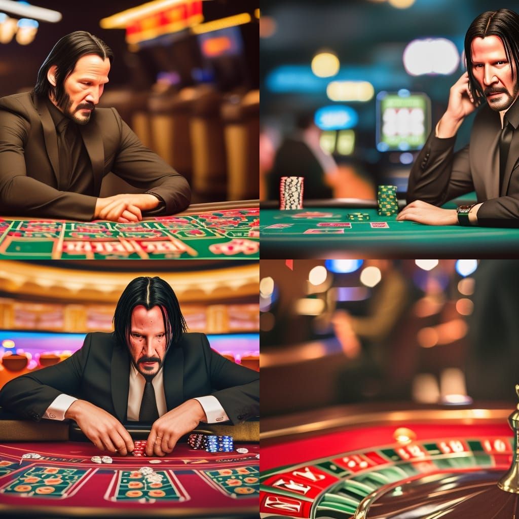 John Wick gambling