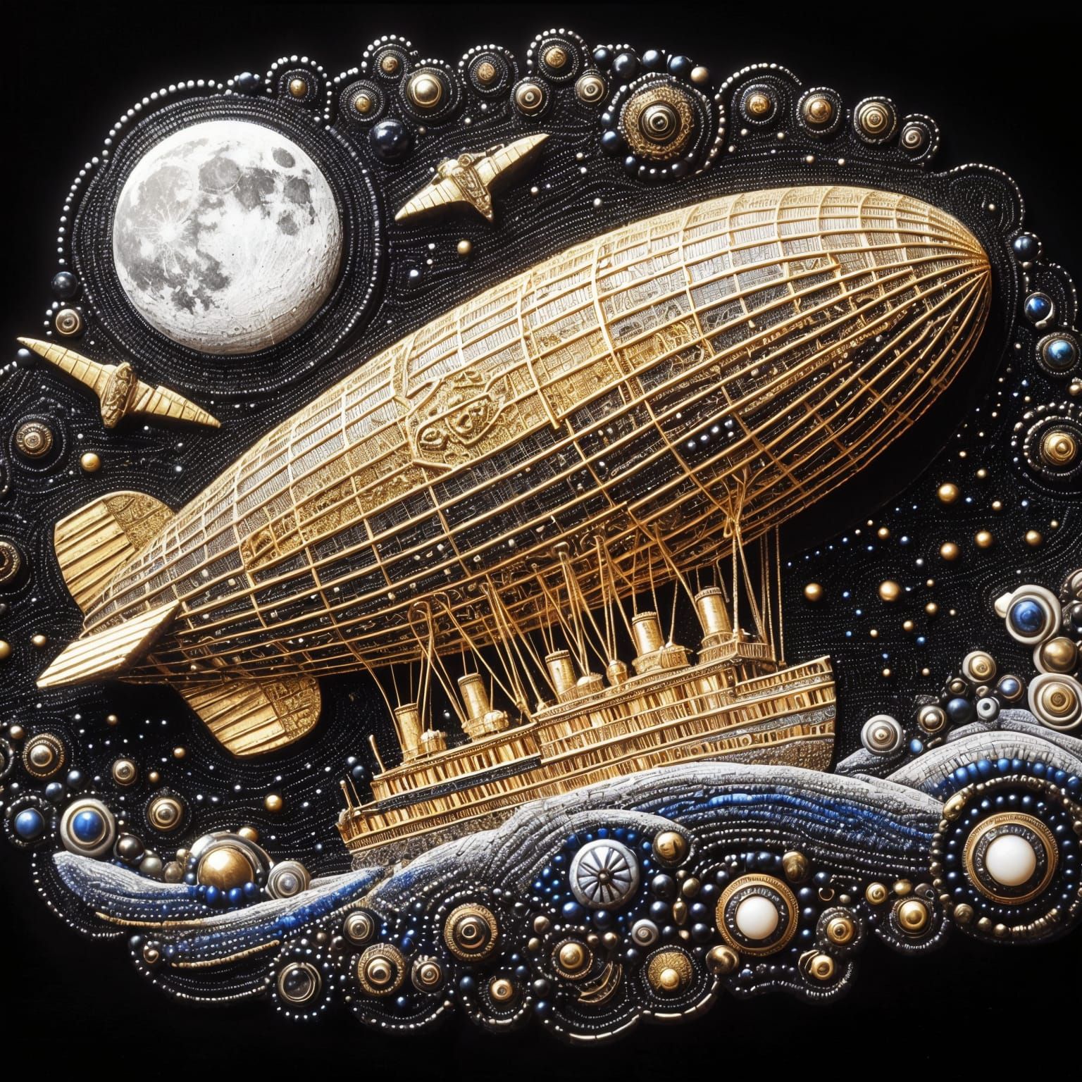 Sailing the night sky