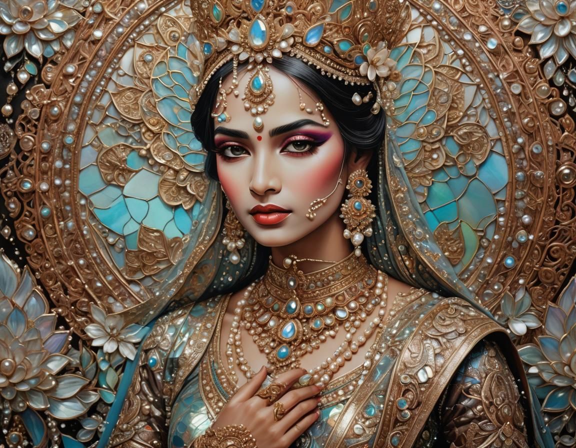 Hindu Queen - AI Generated Artwork - NightCafe Creator