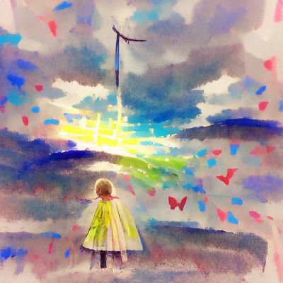 Growing hope - AI Generated Artwork - NightCafe Creator