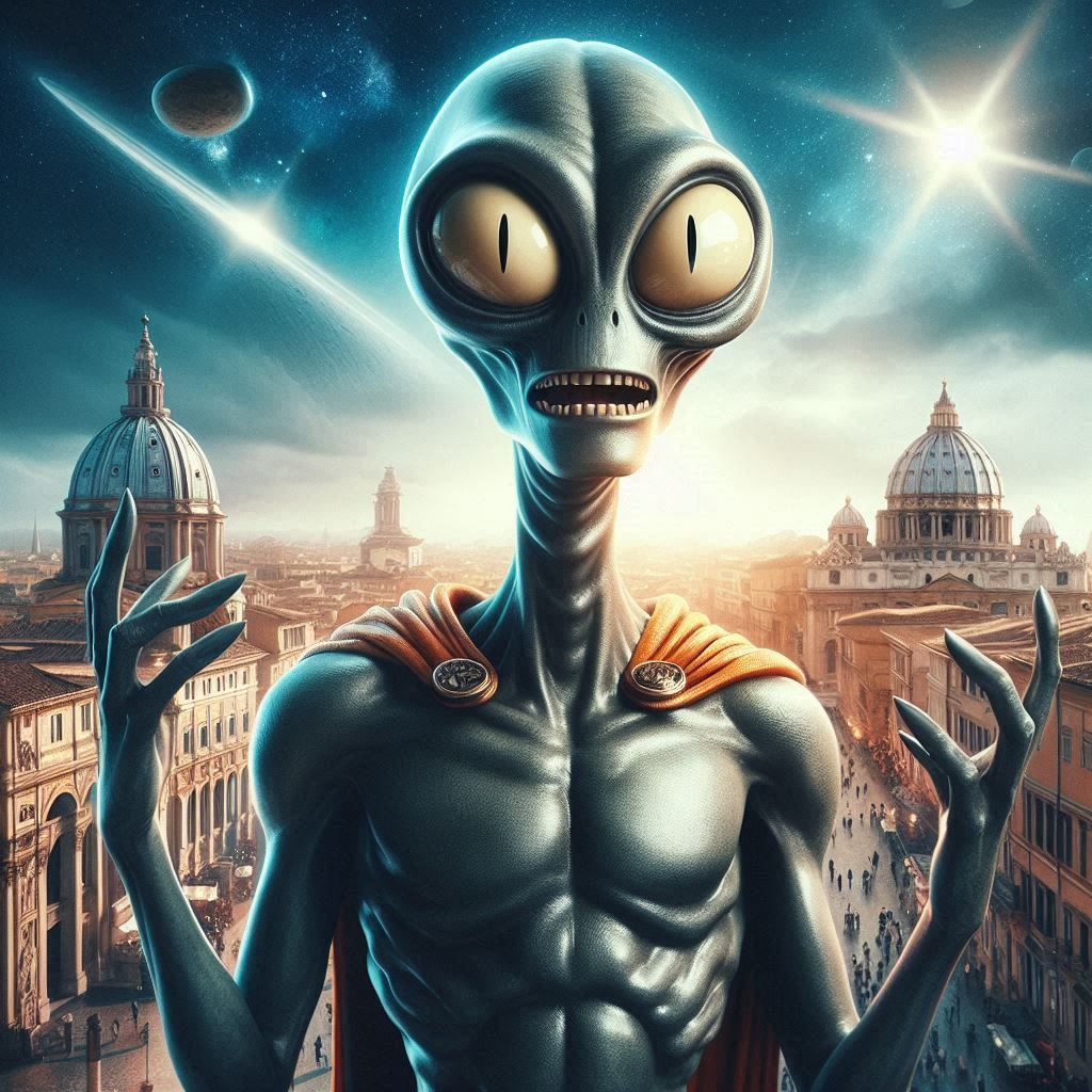 Classified Alien portrait ☣️ Jul-KK-Caesar