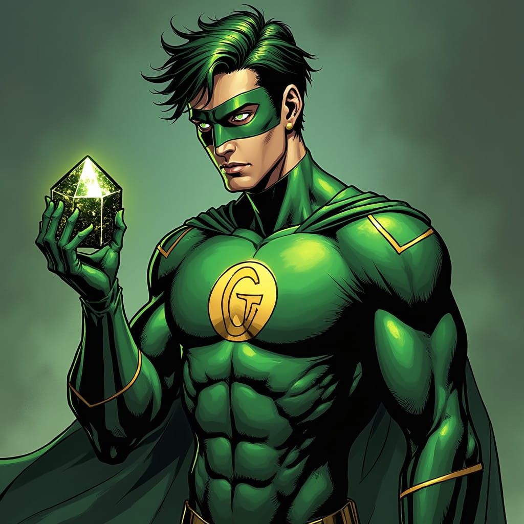 Green-Man Comic photos