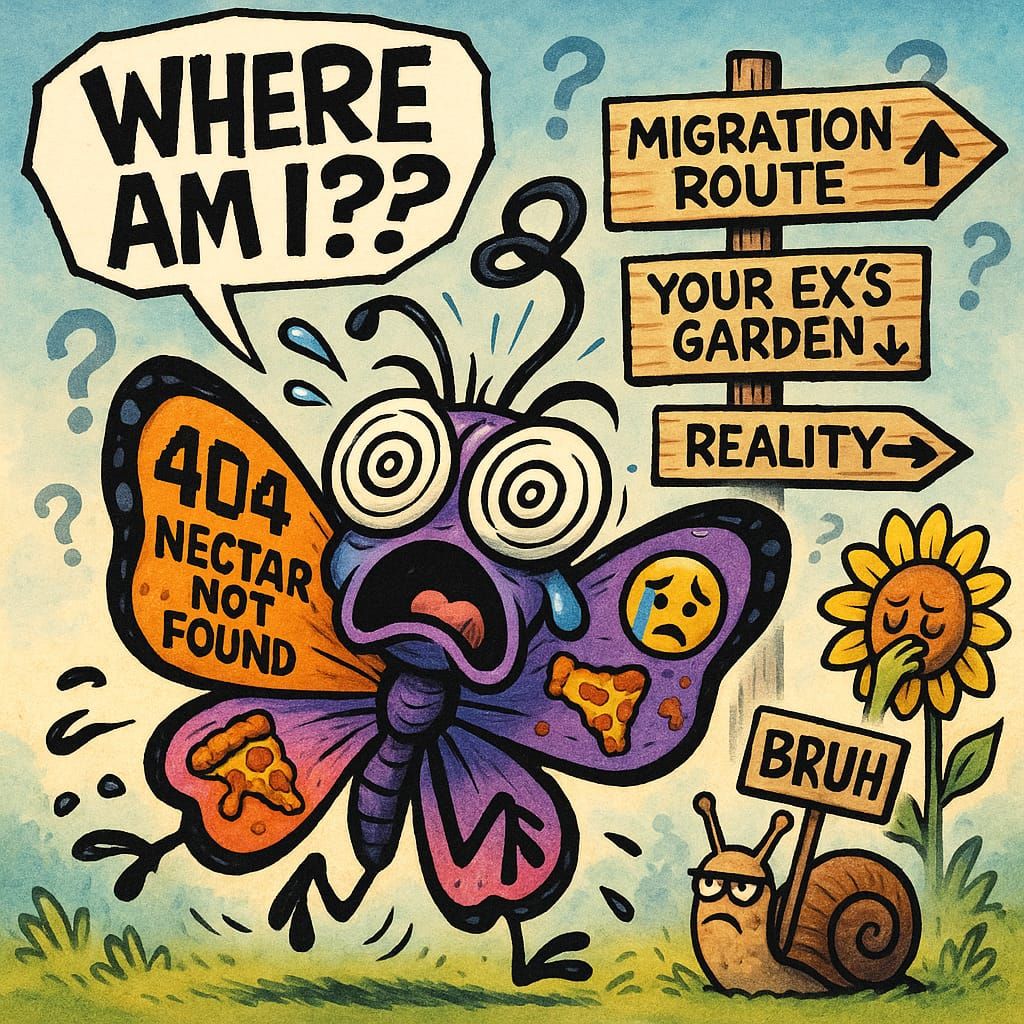 Confused butterfly (GPT1 High)