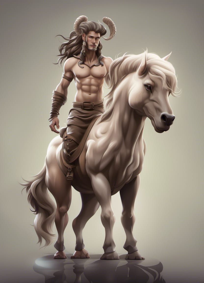 Not quite a centaur - and what’s going on with his head?