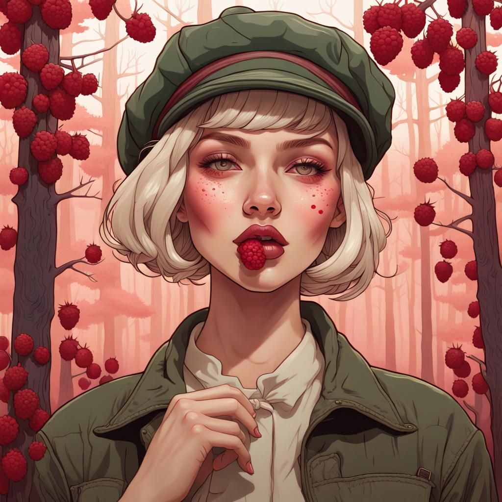 Raspberry Beret