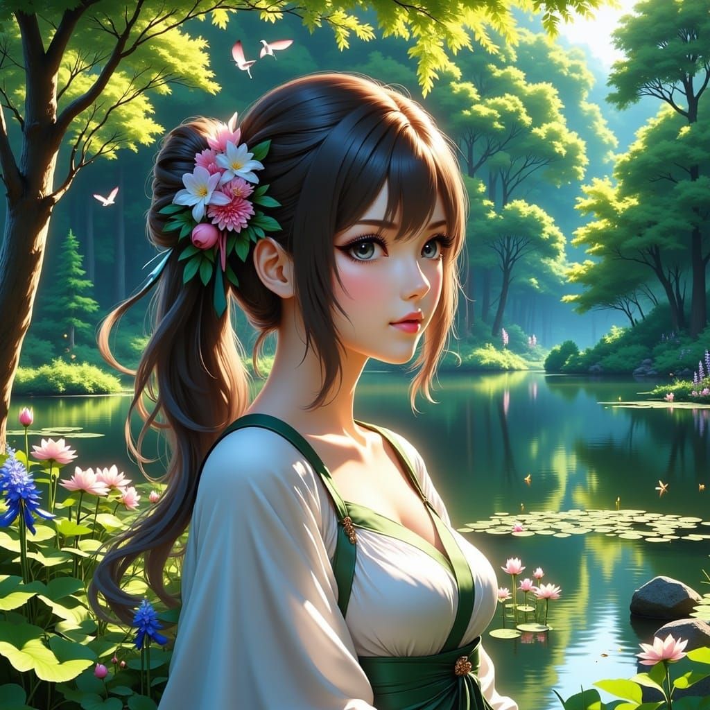 <lora:Anime Art Flux:1.0> 