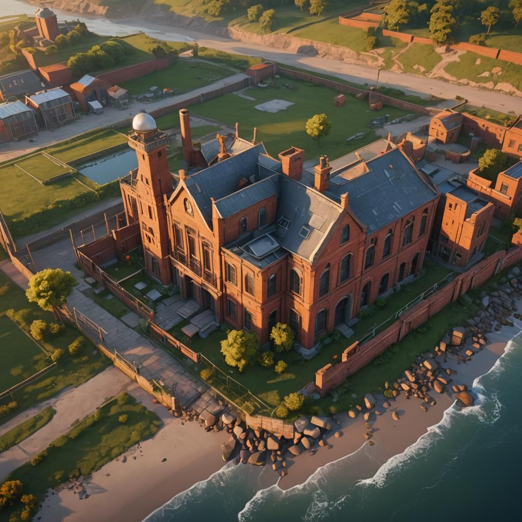 castle by the sea