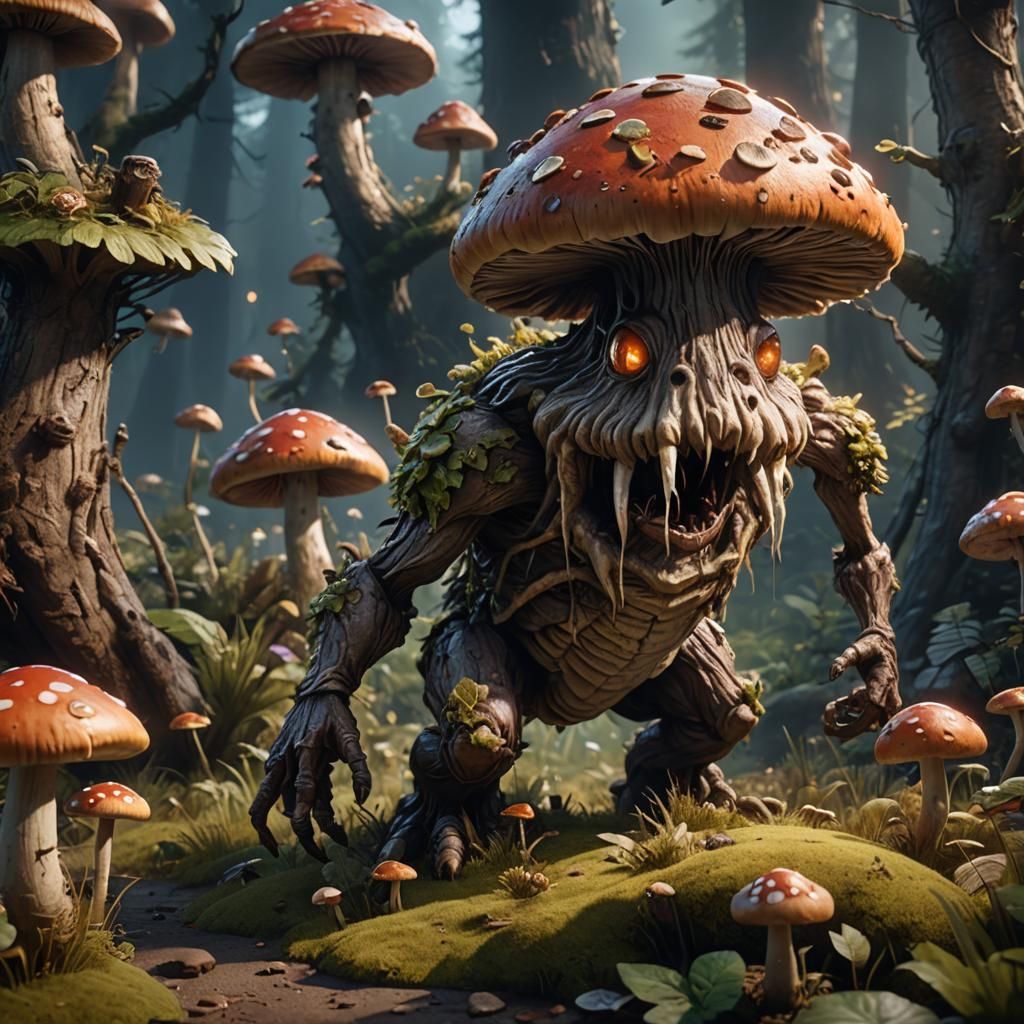 The Mushroom Monster