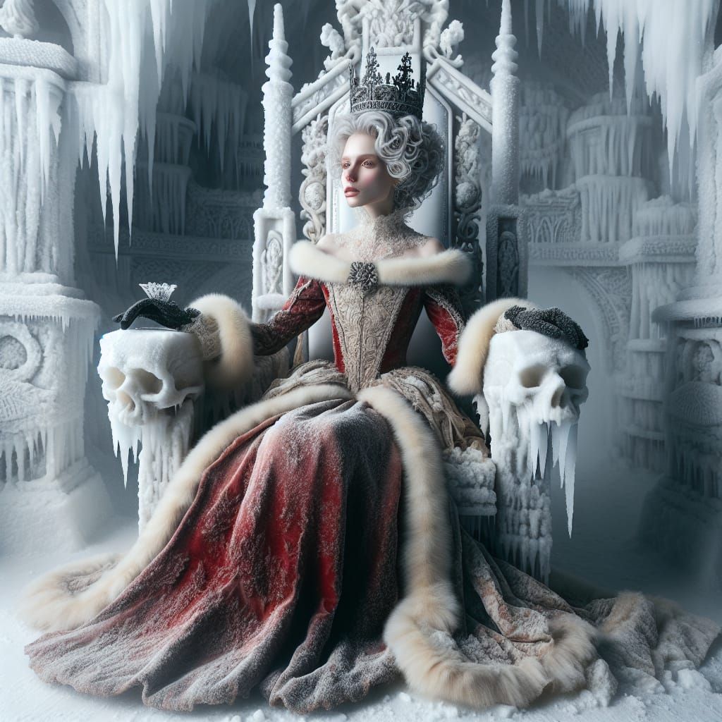 Ice queen  by @NovemberFox