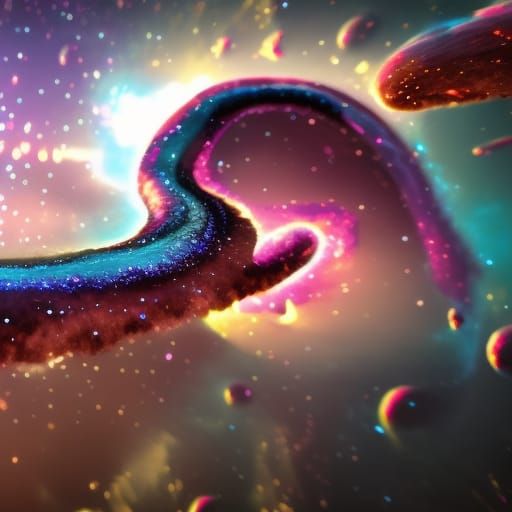 Swirling galaxy