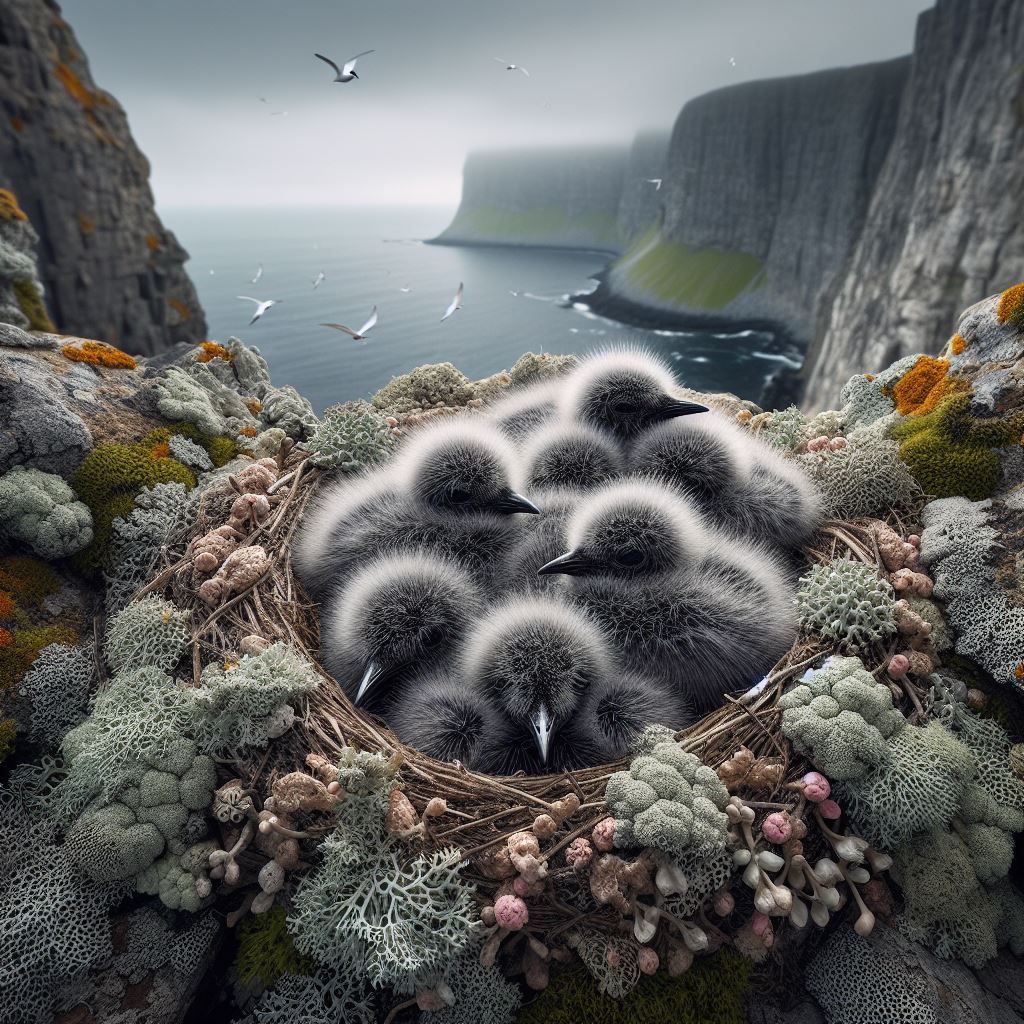 The nest of an Artic Plower bird