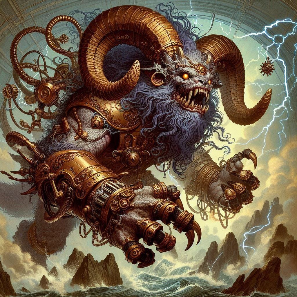 SteamPunk Thunder Beast