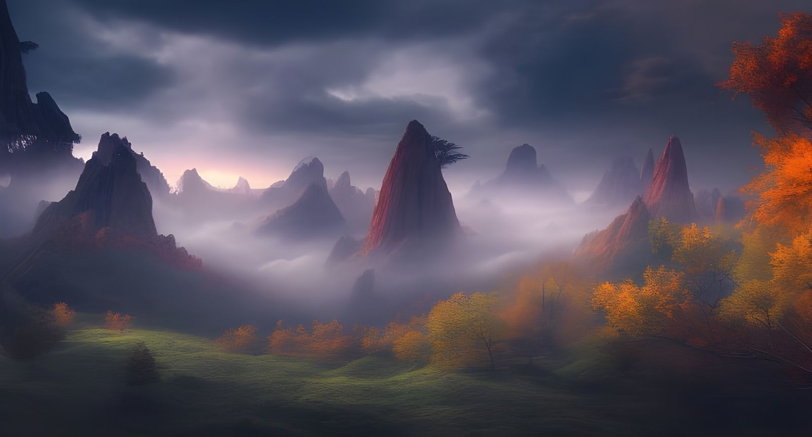 The red peak