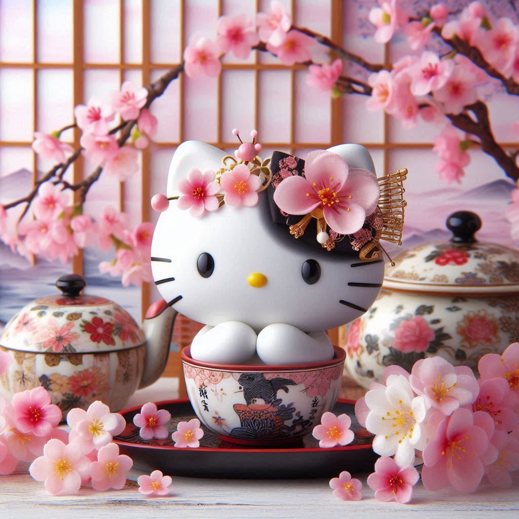 HK + cherry blossoms