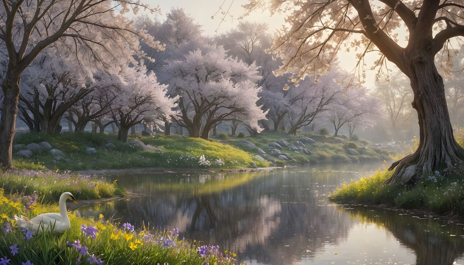 A tranquil lakeside  by @Lat_Eralus