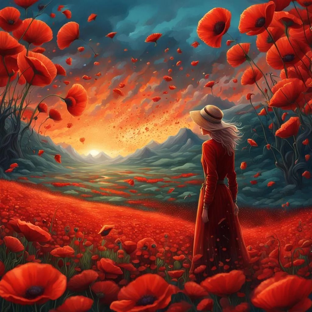 ❤ La Vallée des Coquelicots Écarlates ❤