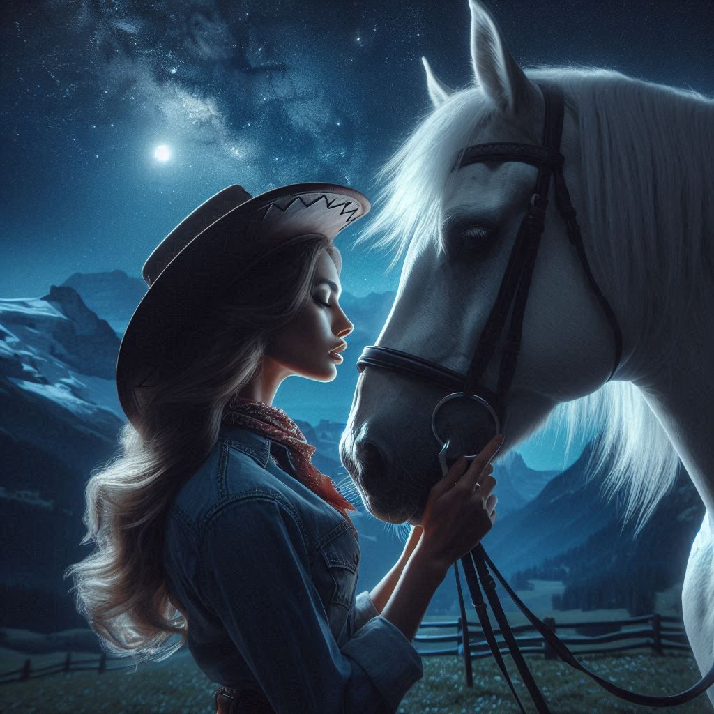 A Lady and Friend !!