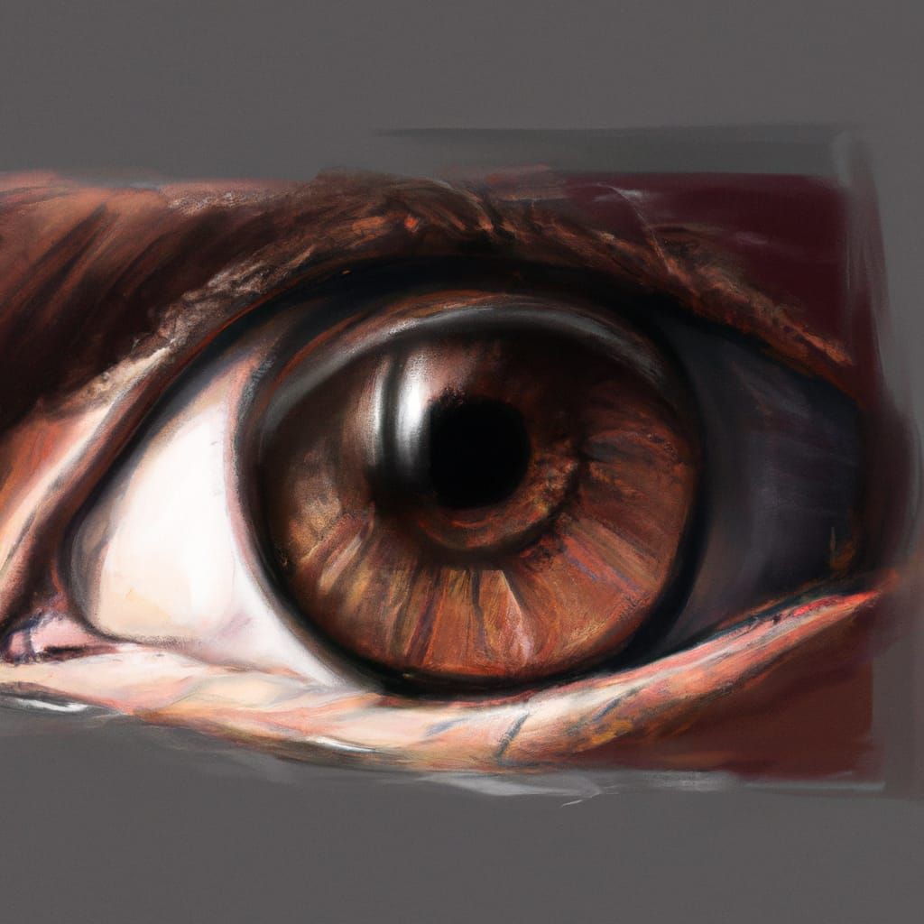 Hyperrealistic Eyeball Sketch Art in 8k Resolution