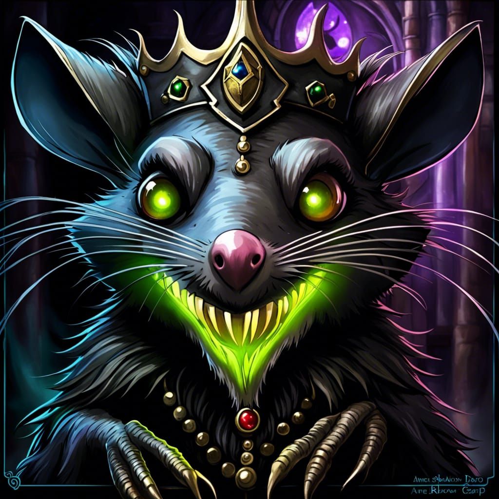 Royal King Rat - AI Generated Artwork - NightCafe Creator