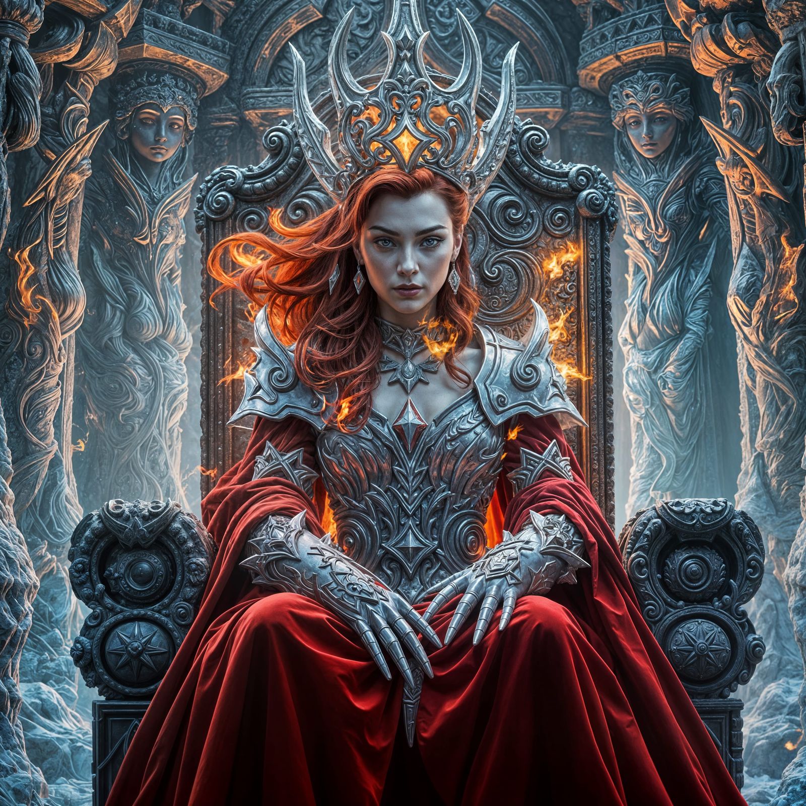 Crimson Red Queen  by @msmarianto