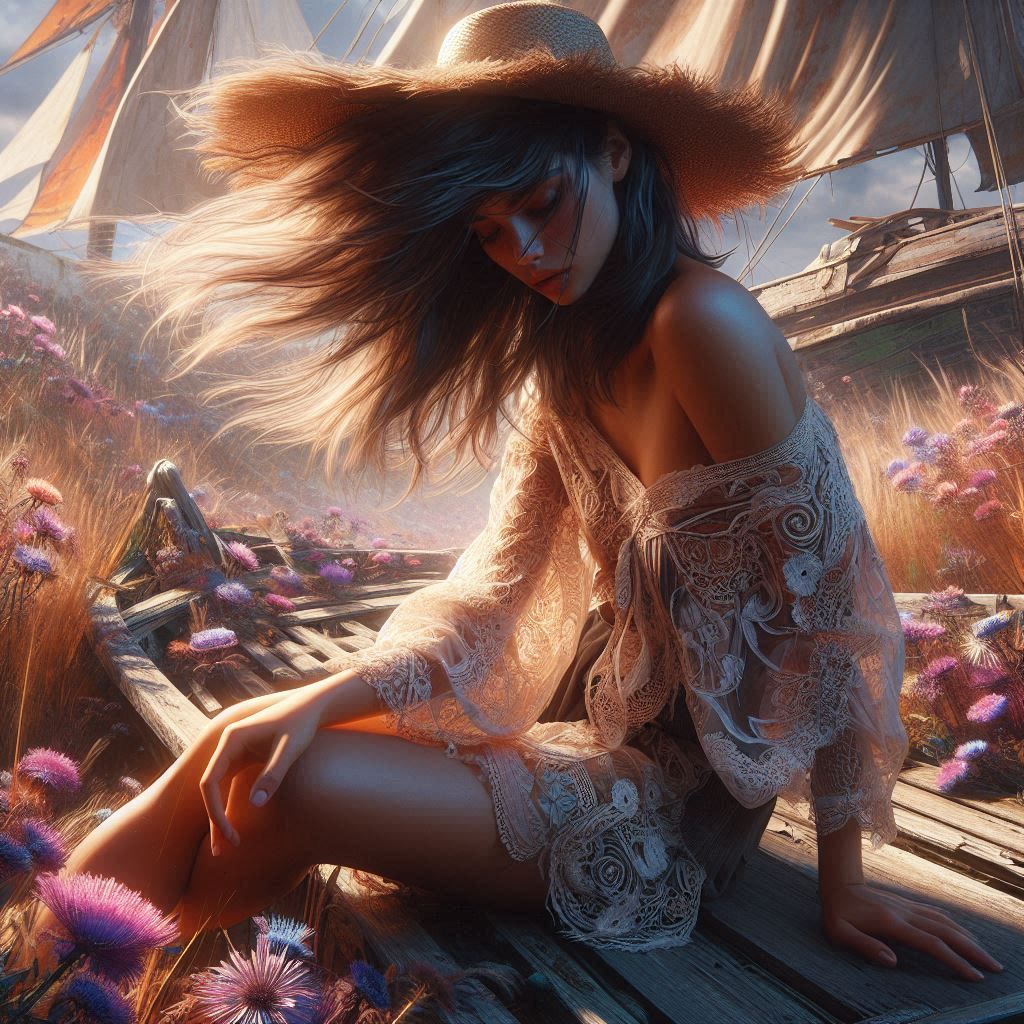 Lasciati alle carezze del vento/surrendered to the caresses ...