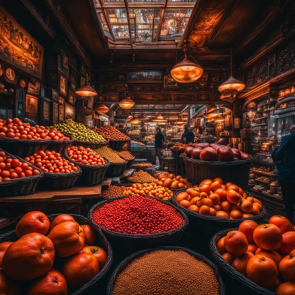 Hyperrealistic Peach in High Definition