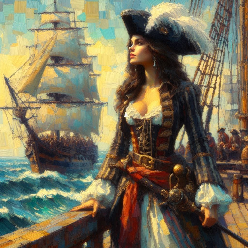 She sailed for plunder, queen, and country ... but mostly fo...